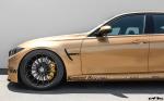 BMW M3 Sedan in Gold by EAS 2016 года